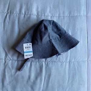Baby swim hat chambray 6-12M